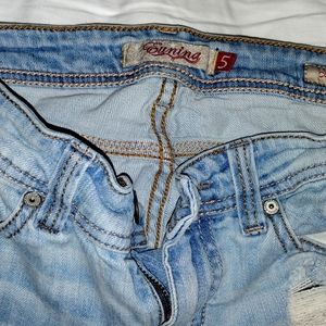 WOMEN'S EUNINA DISTRESSED COMFORT SKINNY JEANS